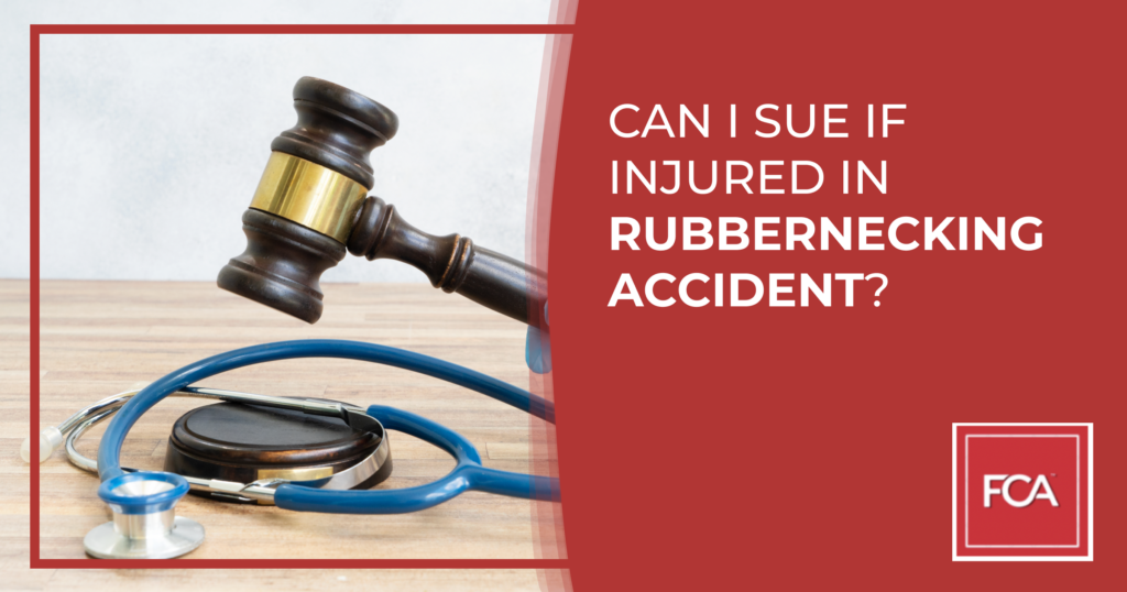 Rubbernecking Accident