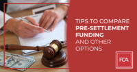 compare pre-settlement funding