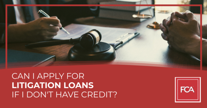 Litigation loans no credit