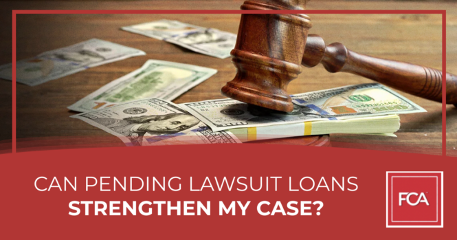 pending lawsuit loan
