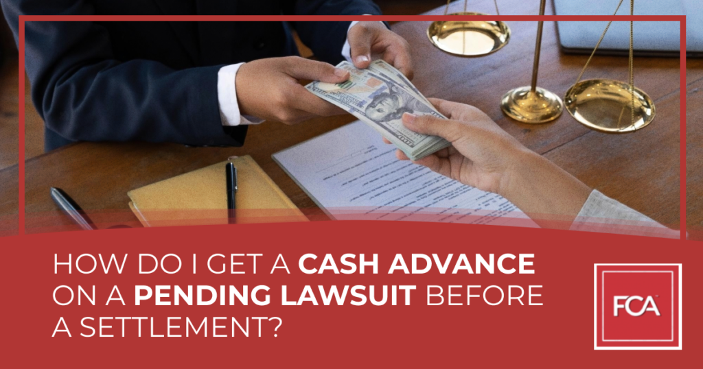 pending lawsuit cash advance loan
