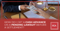 pending lawsuit cash advance loan