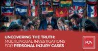 Multilingual Investigations for Personal Injury Cases