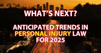 Anticipated Trends in Personal Injury Law