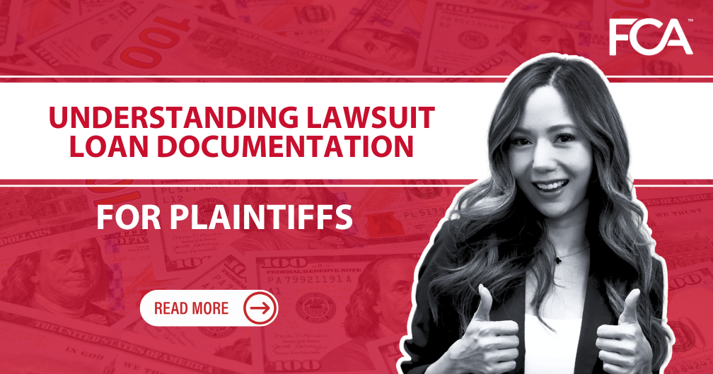 Lawsuit Loan Documentation