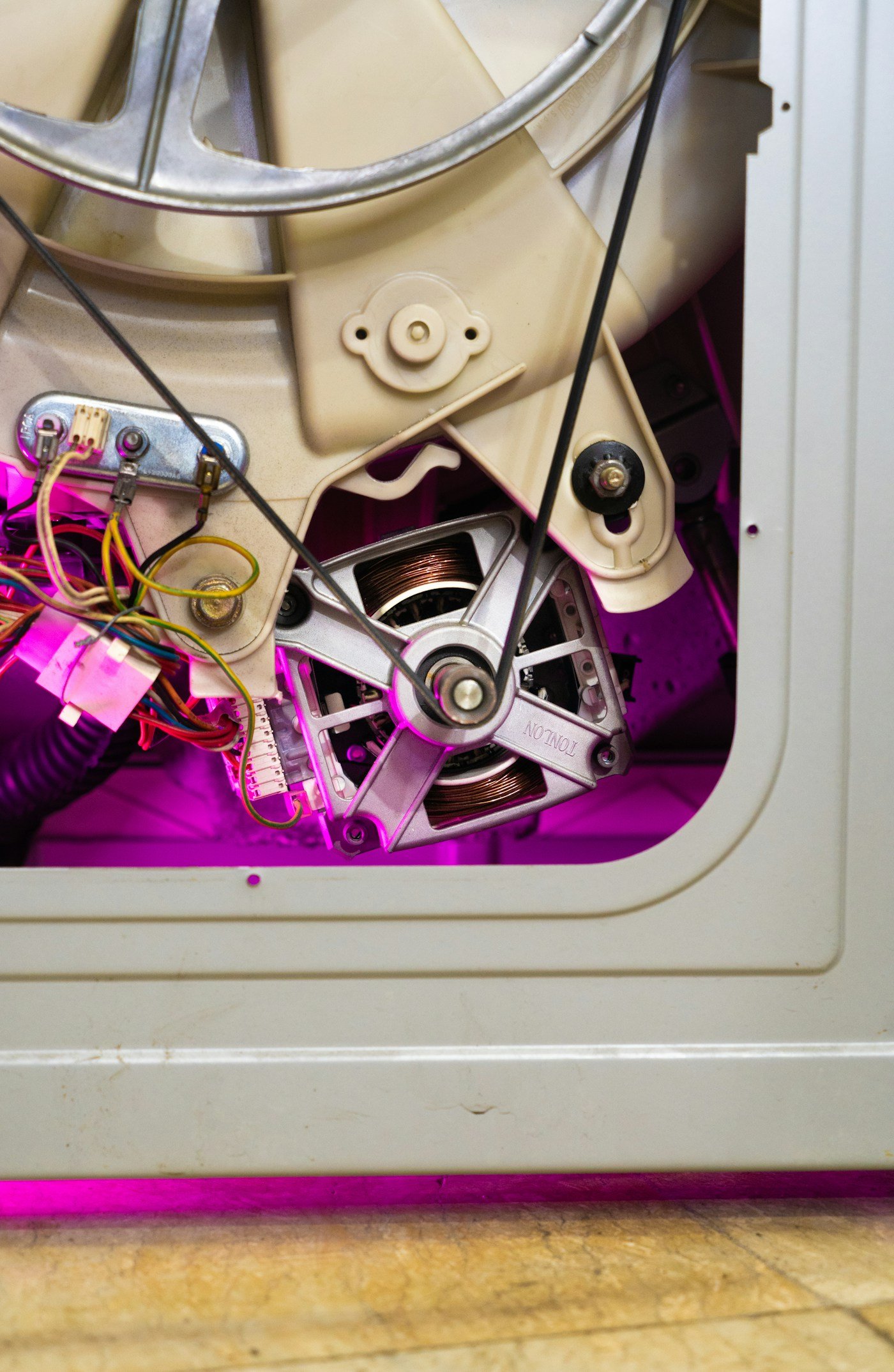 Close-up of industrial machinery representing a defective product or equipment claim