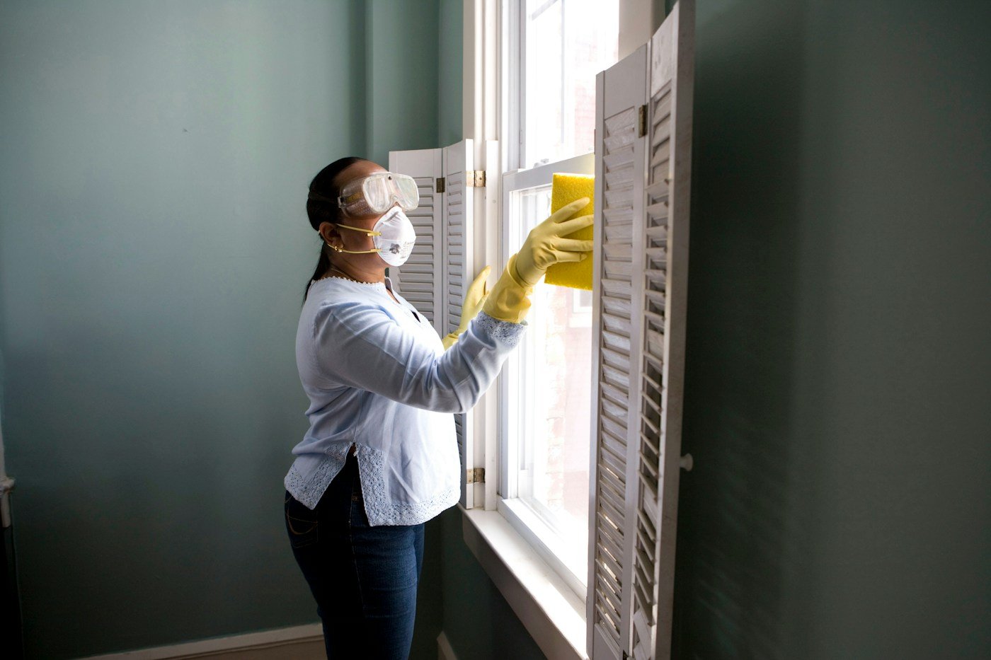 Residential property inspection representing a pending mold or toxic exposure housing claim