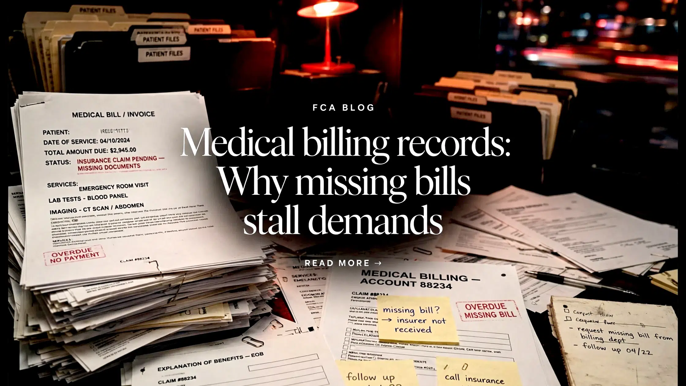 Medical Billing Records: Why Missing Bills Stall Demands