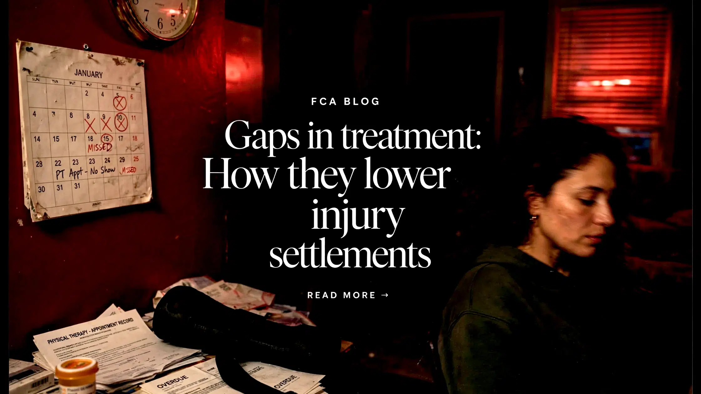 Gaps in Treatment: How They Lower Injury Settlements